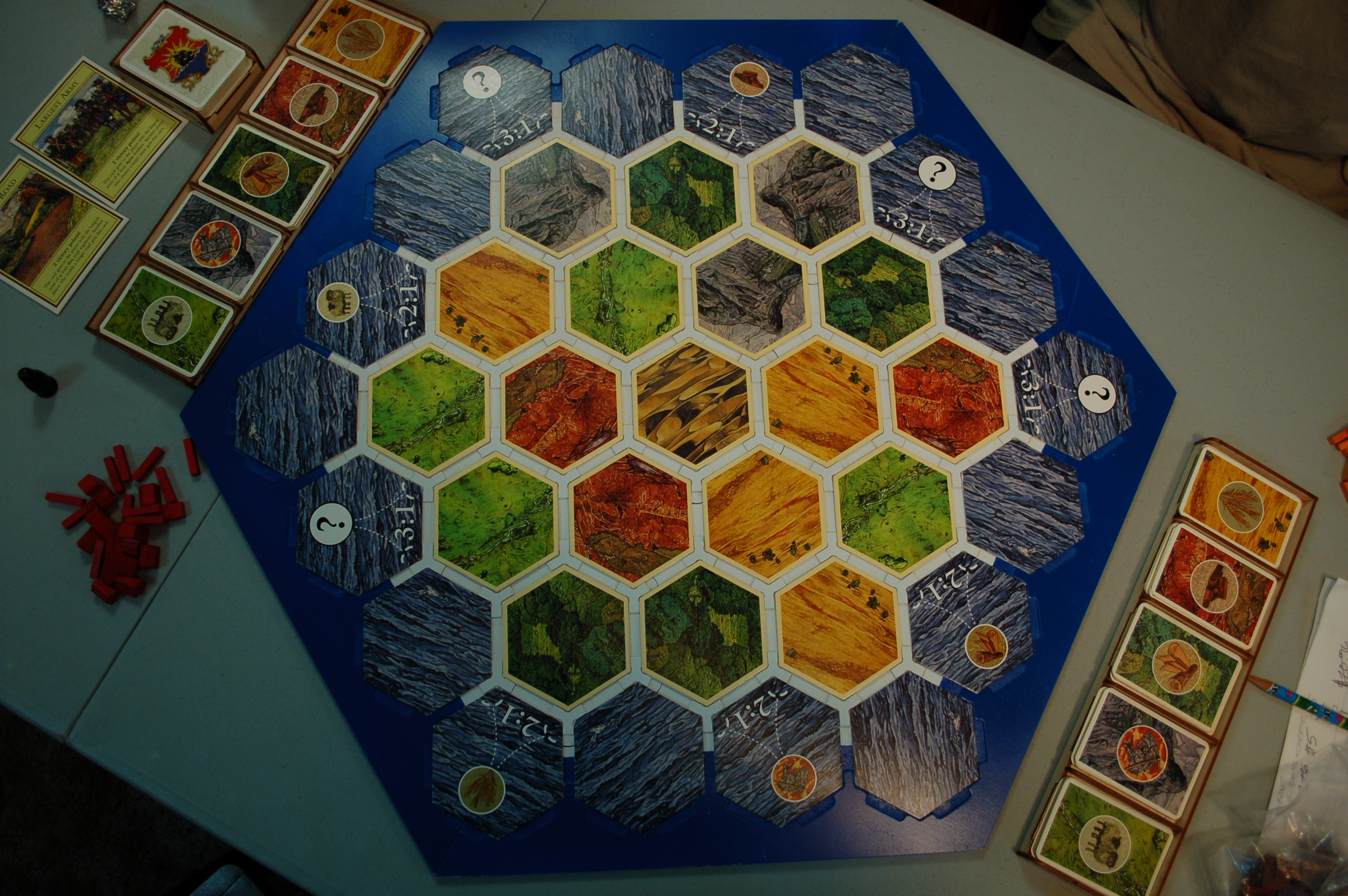 Game Board for Settlers of Catan