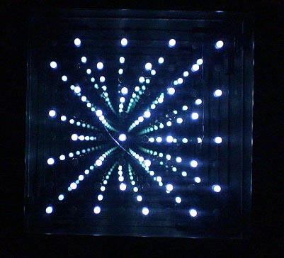 8x8 LED Array Multiplexed Infinity Mirror