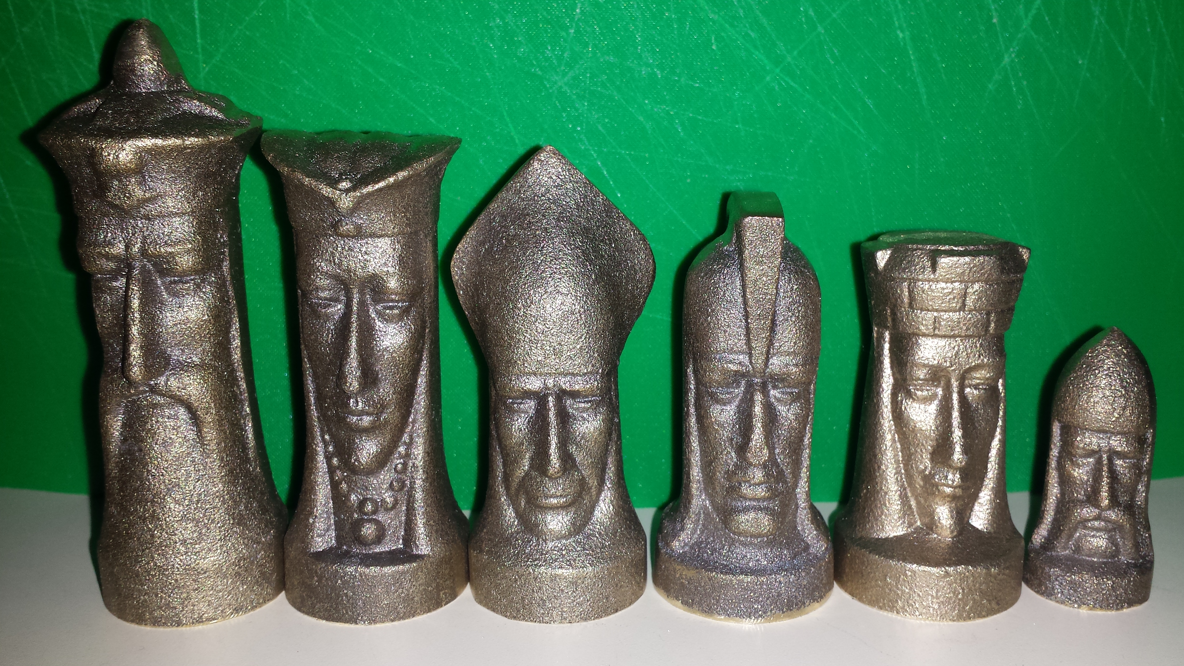 Cast Chess Set