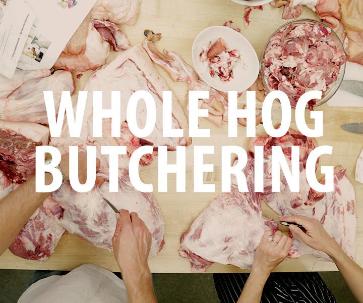 Whole Hog Butchering: Breaking Down a Mangalitsa-Red Waddle Heritage Pig