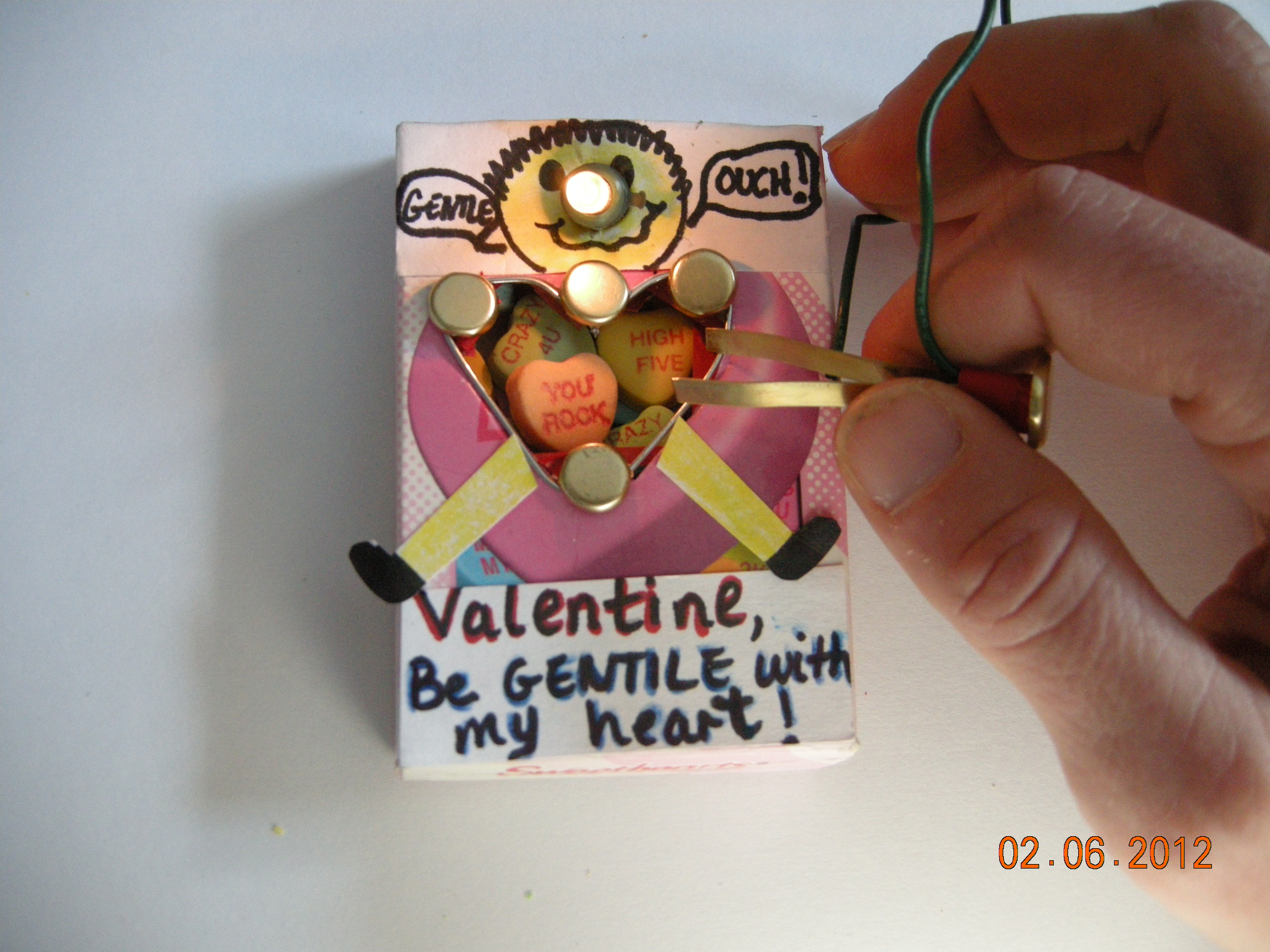 Operation Valentine:  a Game, a Gift, a Lesson in Electric Circuits