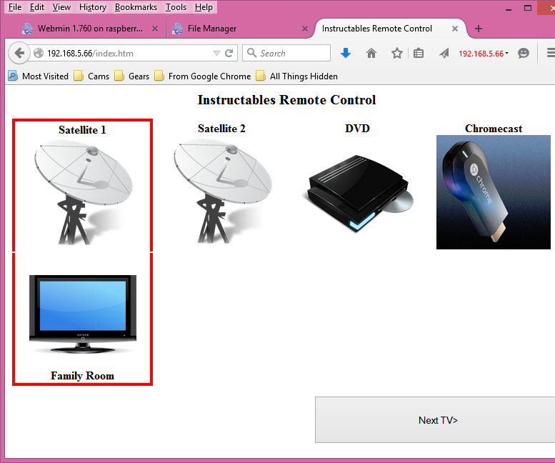 Make Your Phone/tablet/desktop a Remote Control With a Raspberry Pi