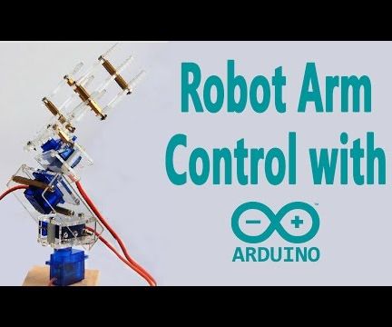 Arduino - Robotic Arm Control With a Potentiometer