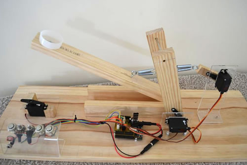 Arduino Controlled Catapult