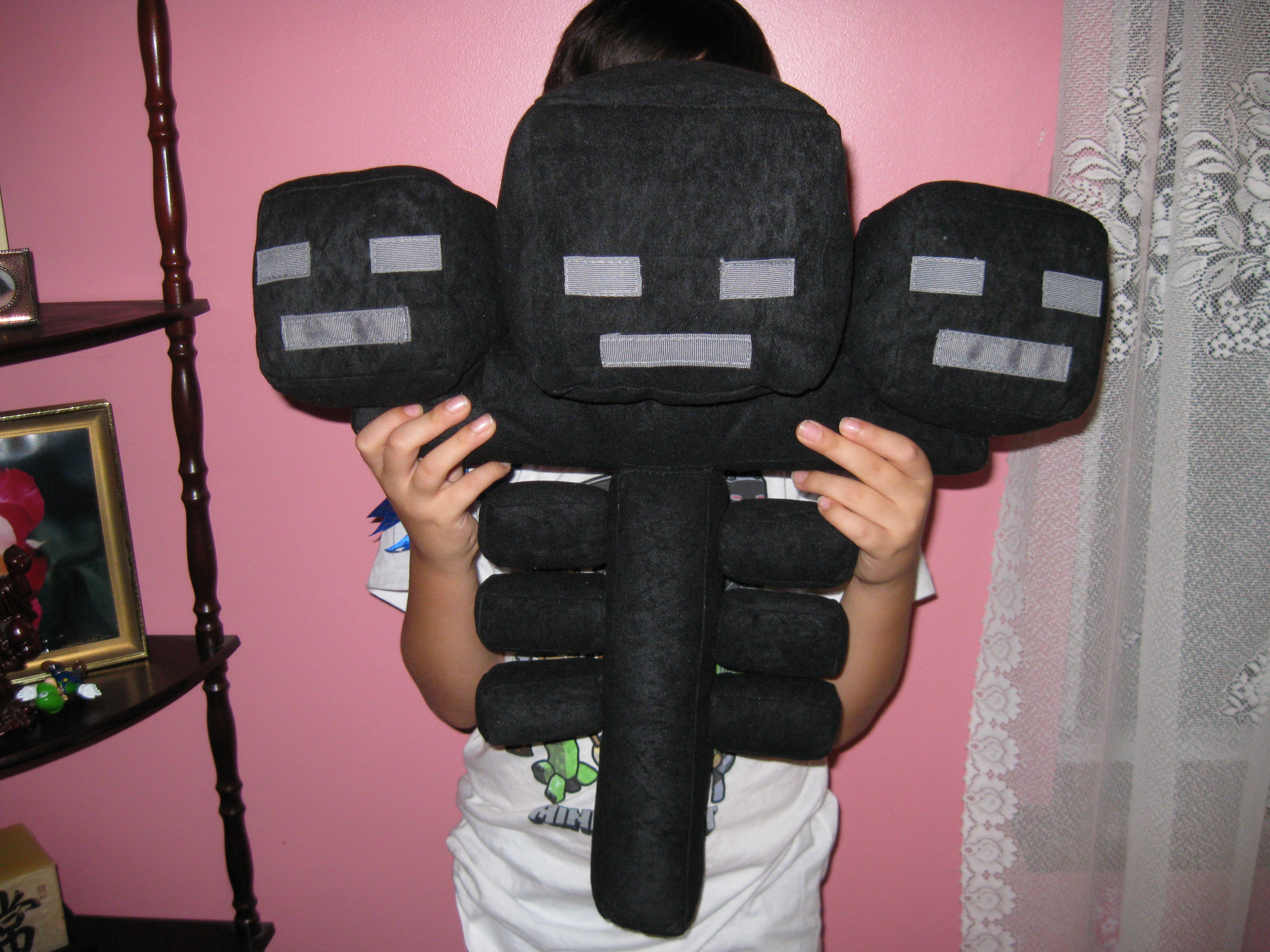 Make a Wither Plushie From Minecraft