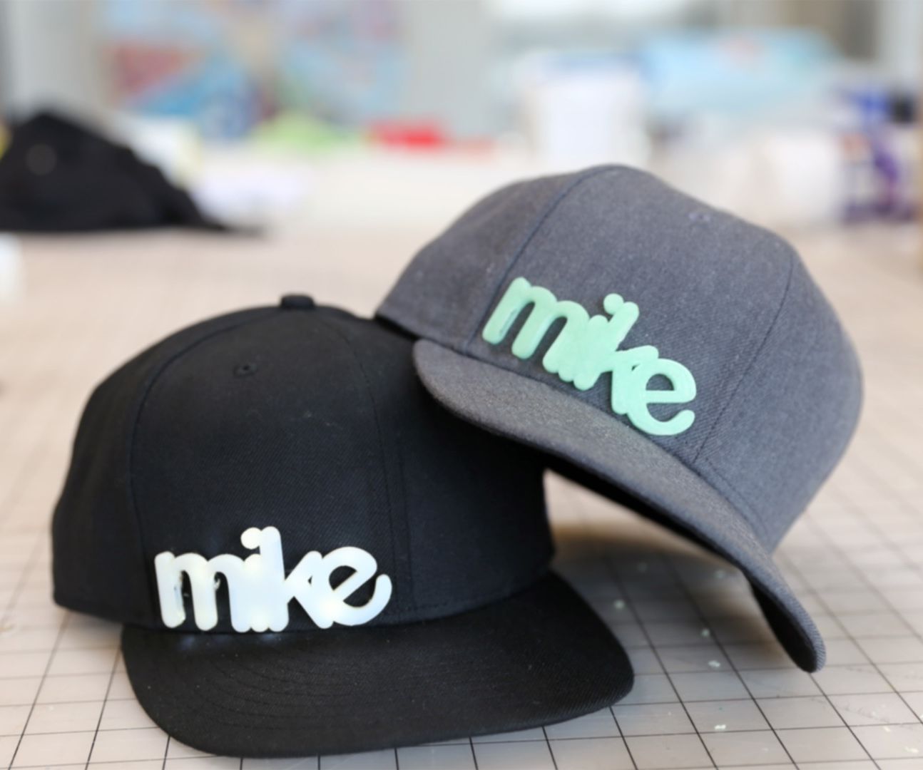 3D Printed Hat Graphics