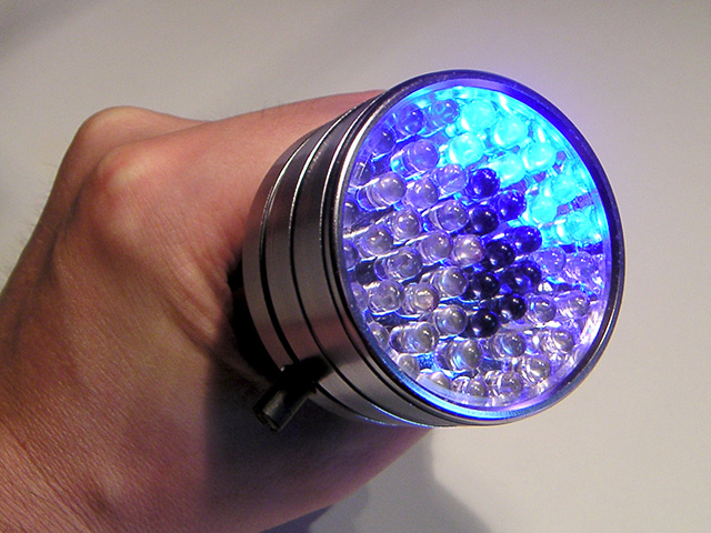 The Universal Multicolour Torch (flashlight)