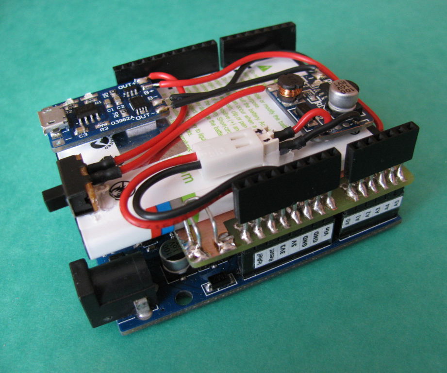 Arduino Battery Shield