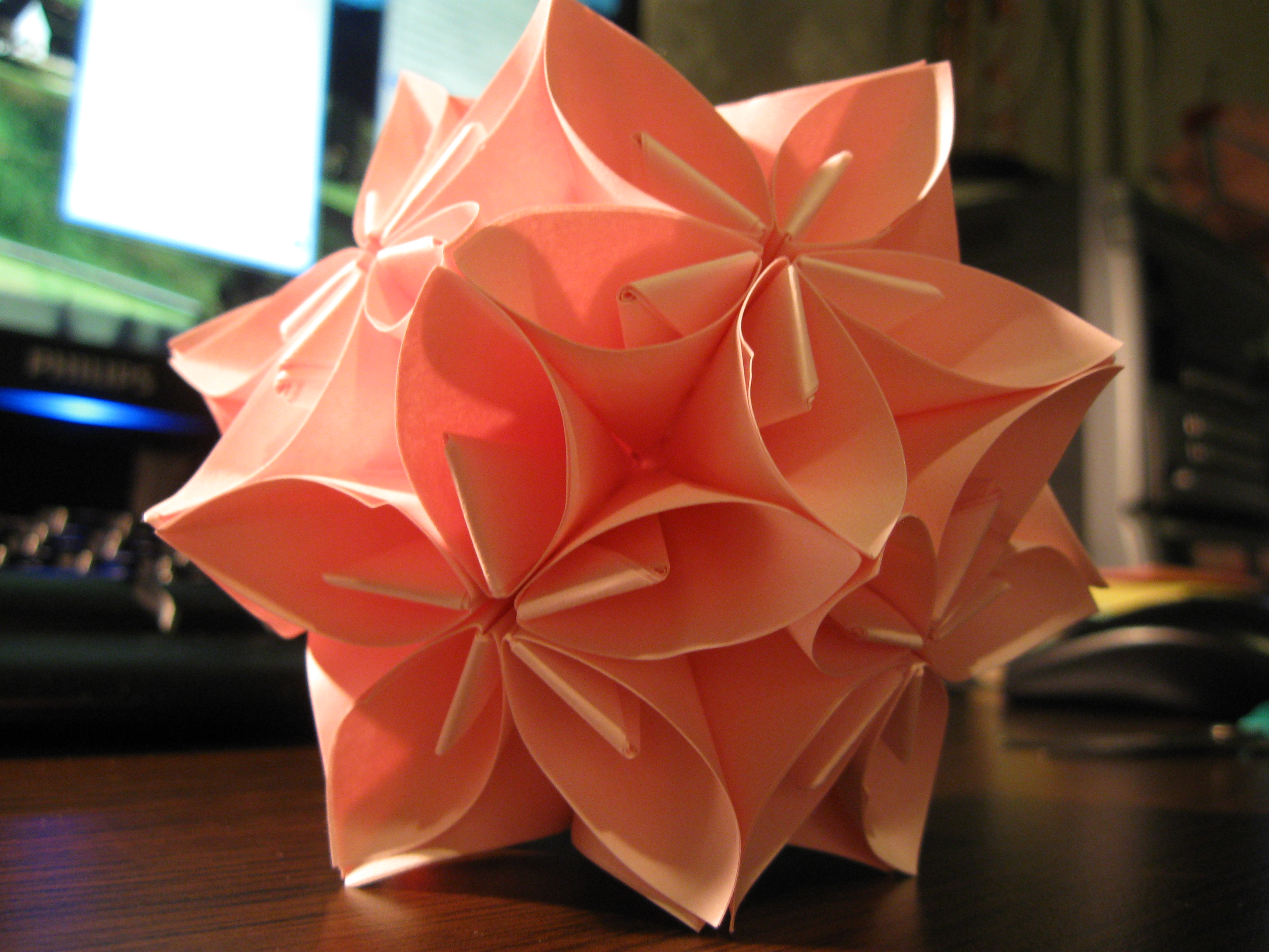 Flower Origami Ball