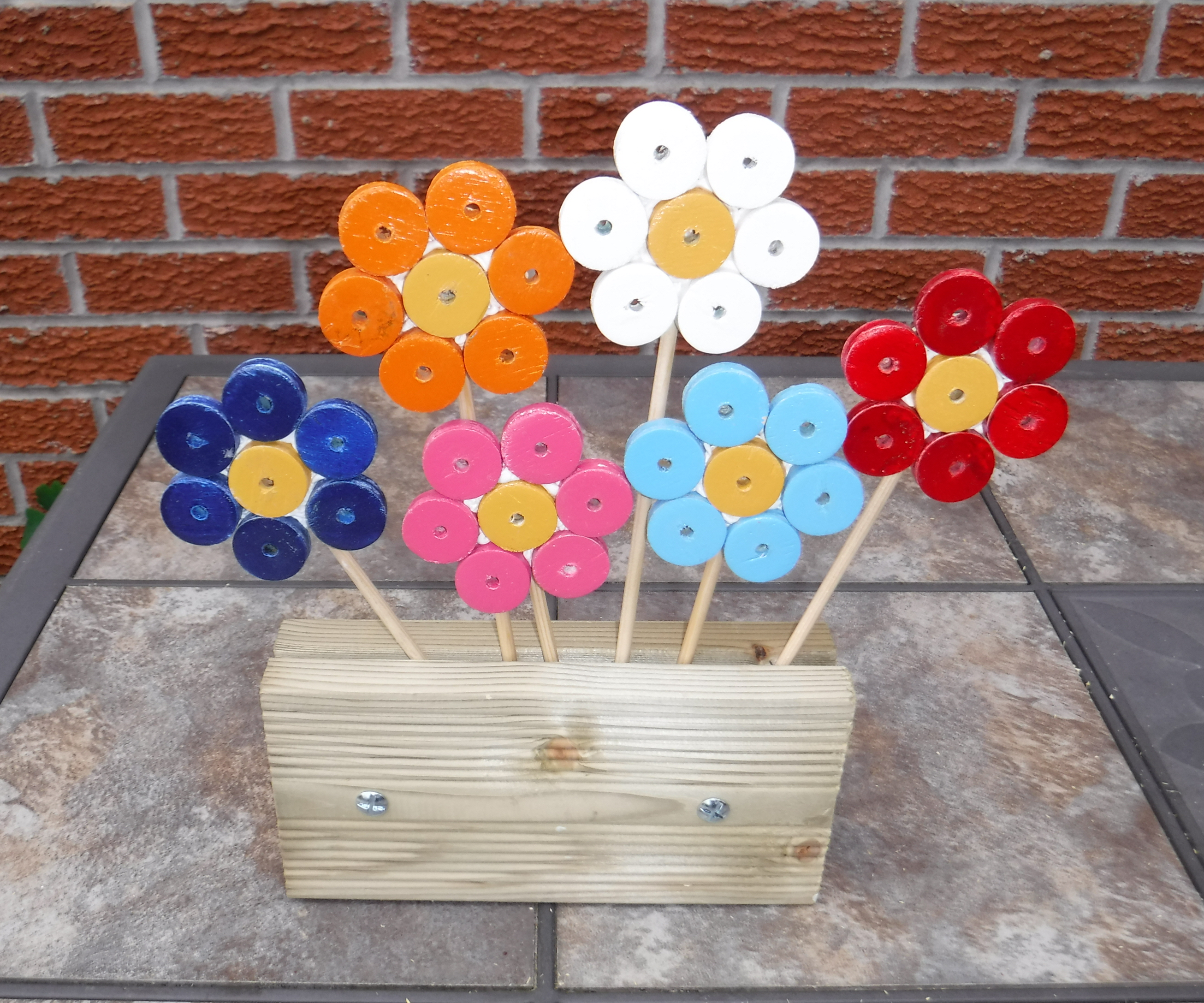 Wooden Bouquet