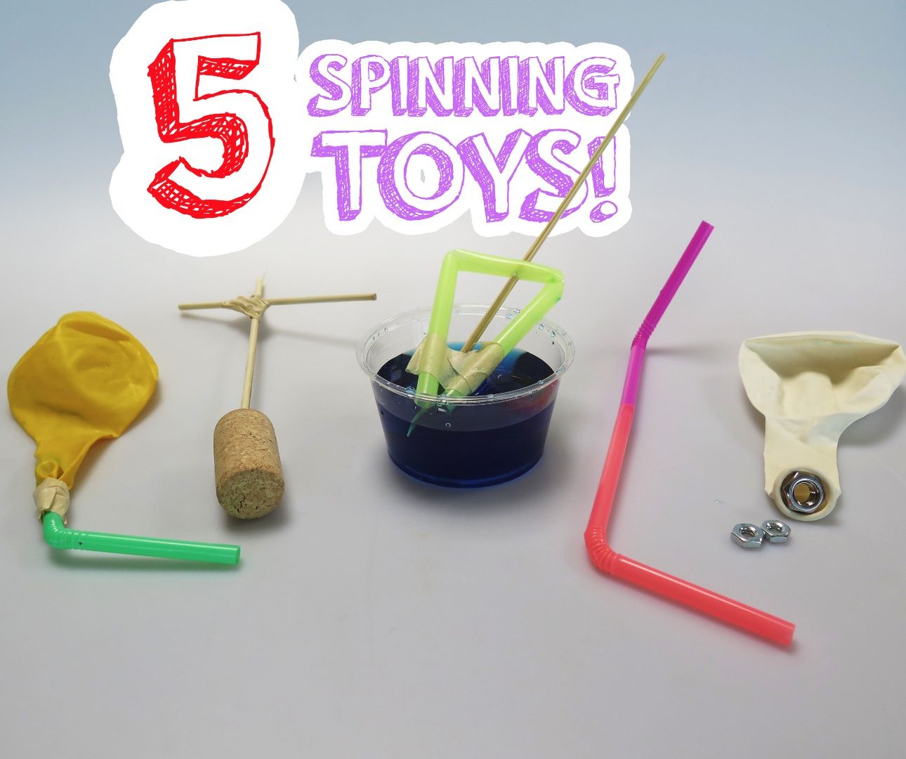 5 Toys That Spin! 