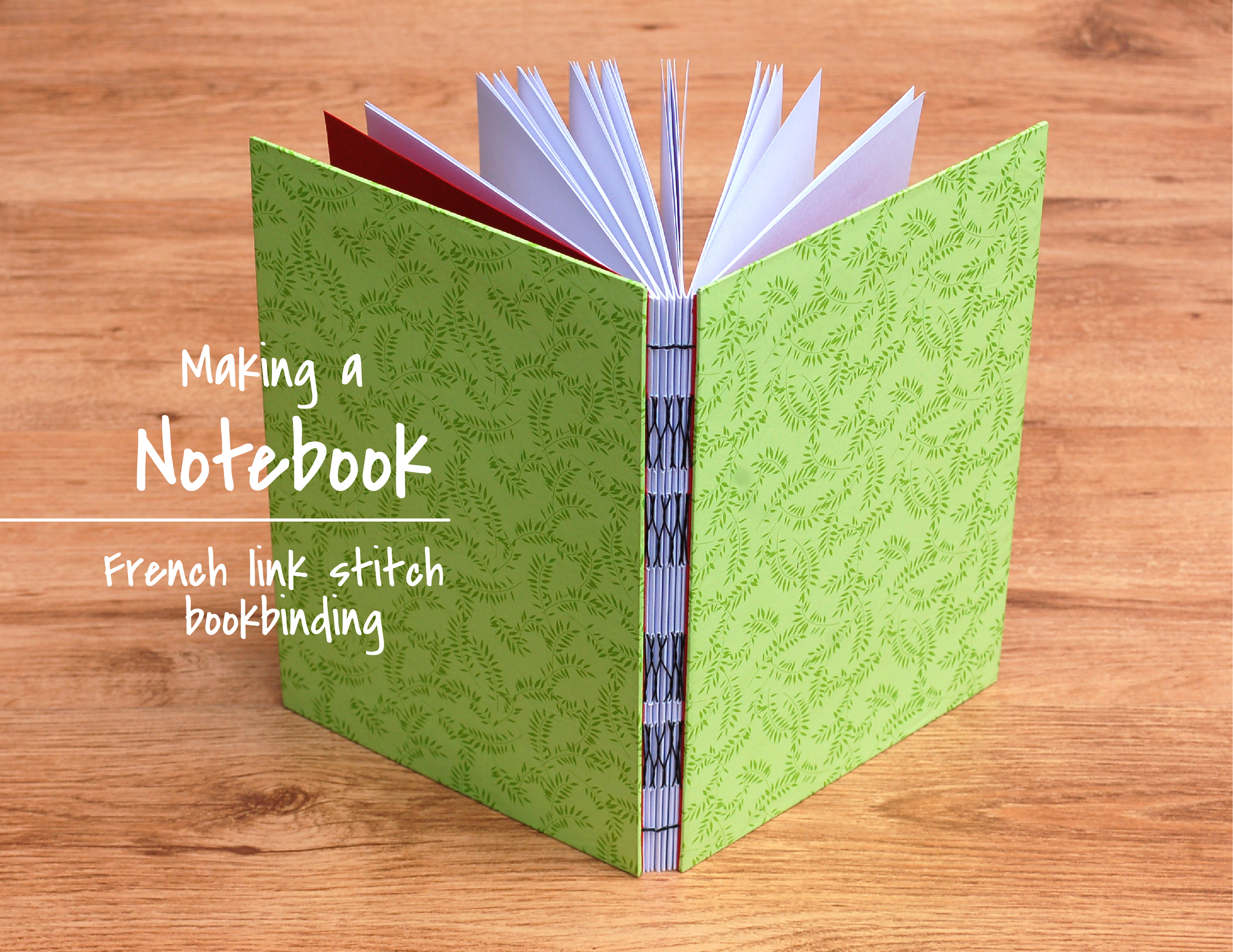 French Link Stitch Bookbinding