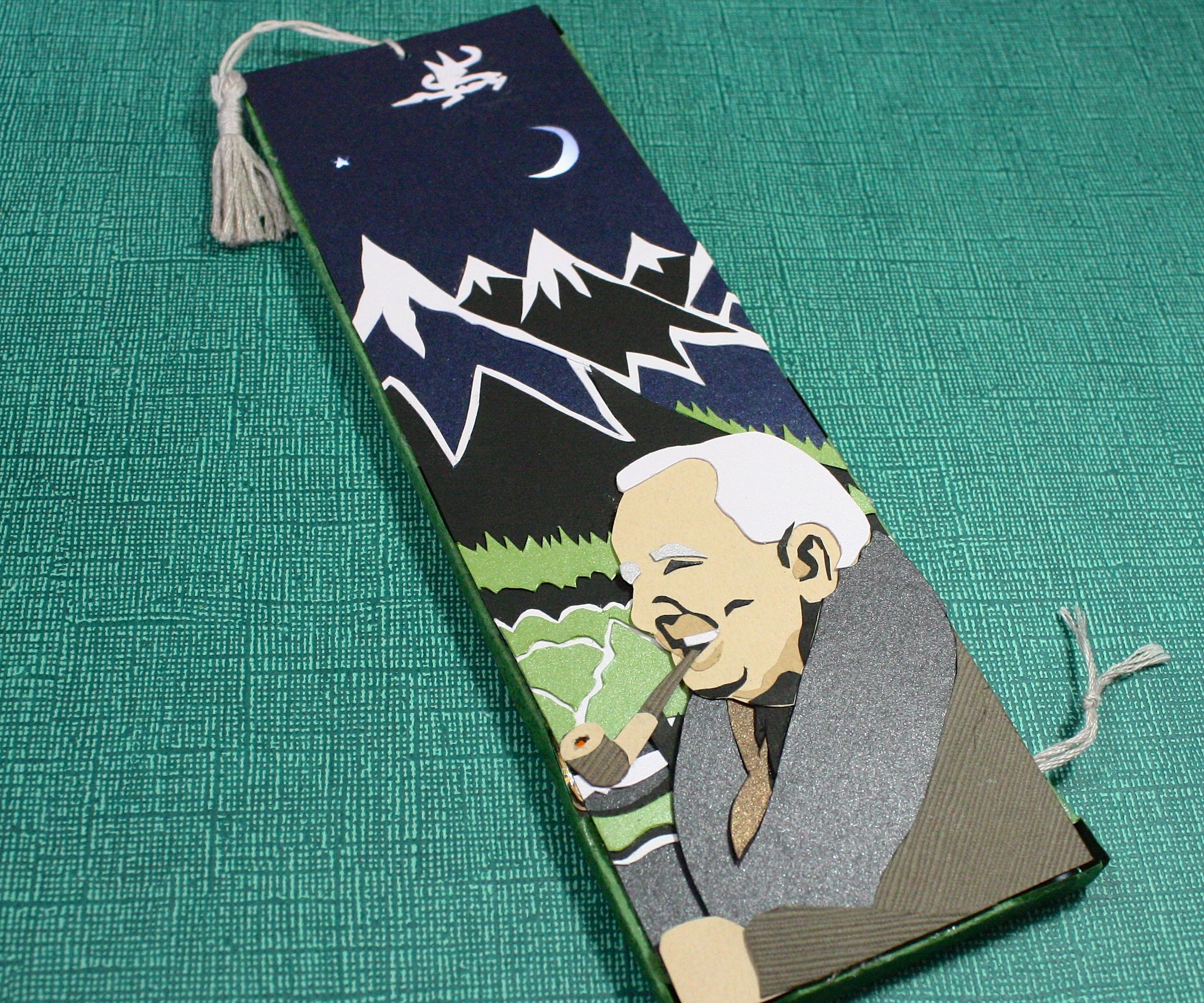 Chibitronics Papercut Hobbit Bookmark