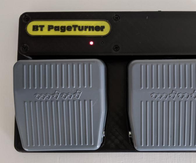 BT Page Turner With 3D Printed Case