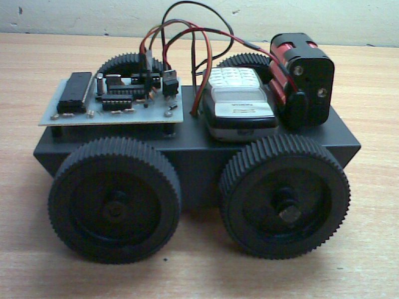 Cellphone Operated Robot