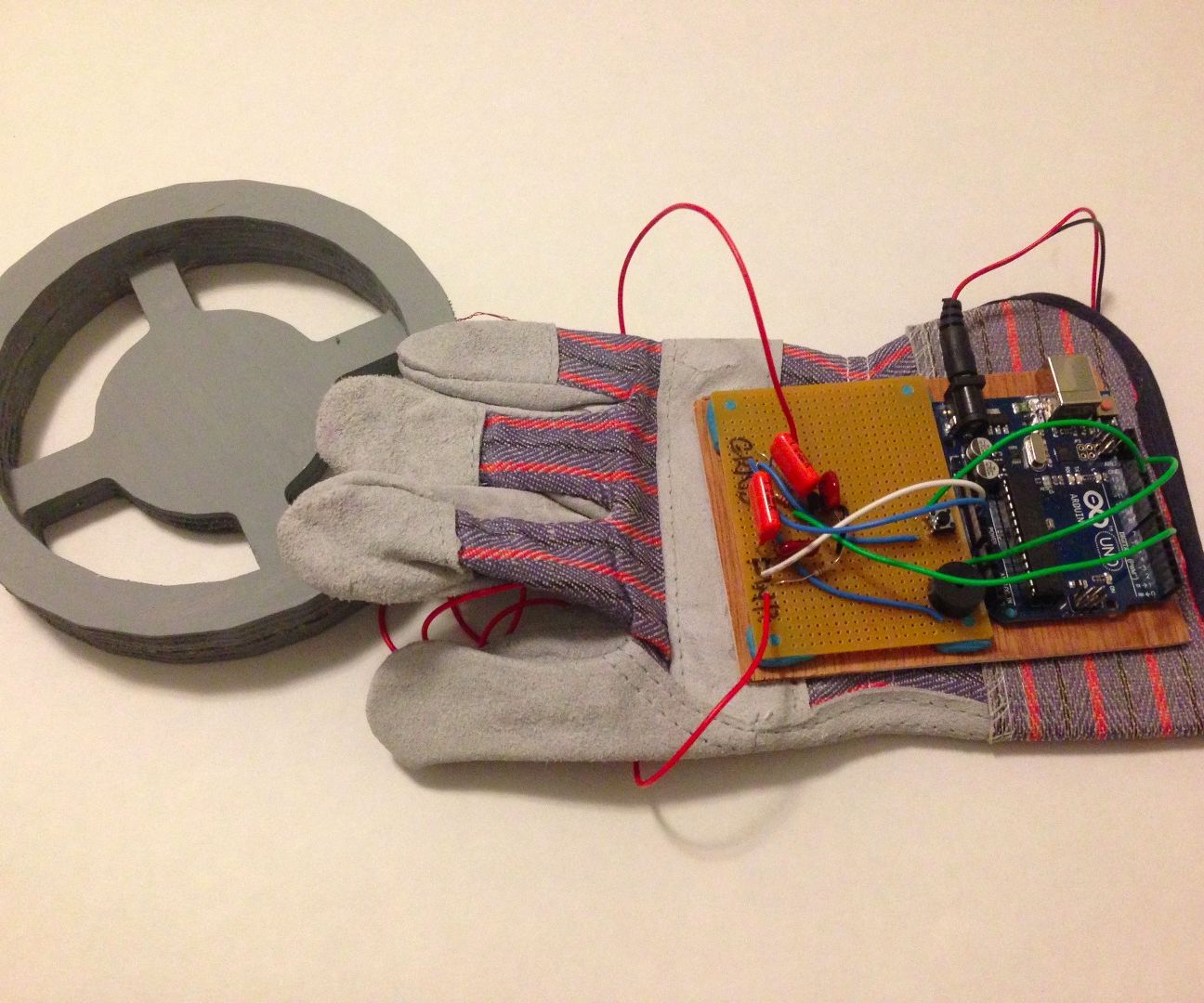 Arduino Glove Metal Detector