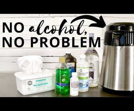3 Homemade Hand Sanitizer Recipes (Rubbing Alcohol Alternatives)