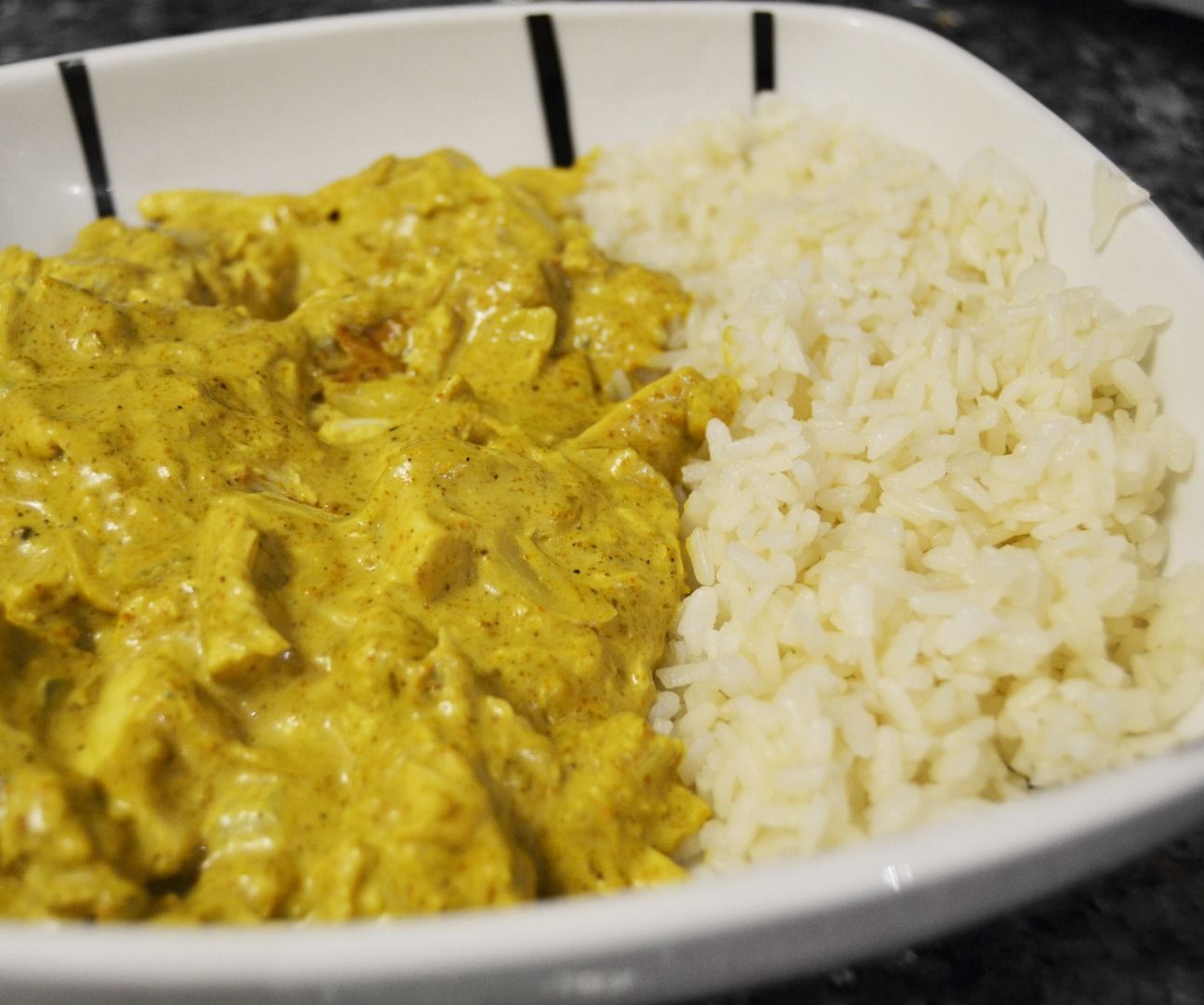 Chicken Curry Rice. (Fast Way)