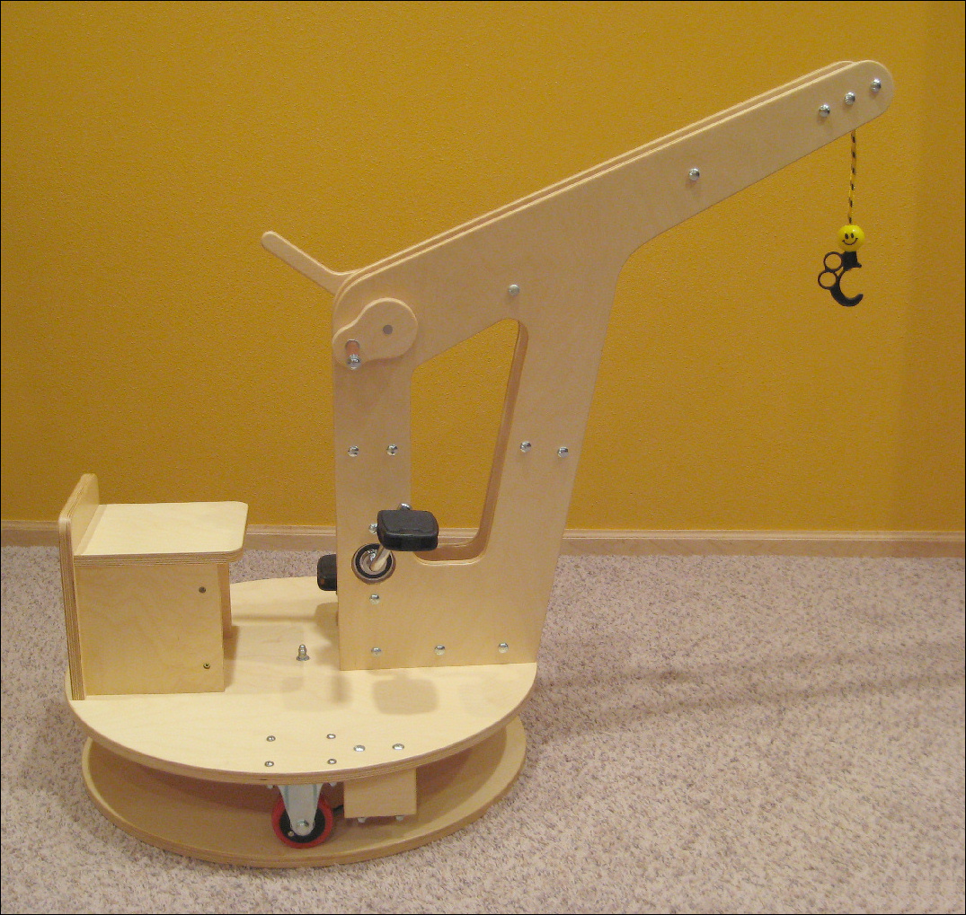 Kid Crane Riding Toy