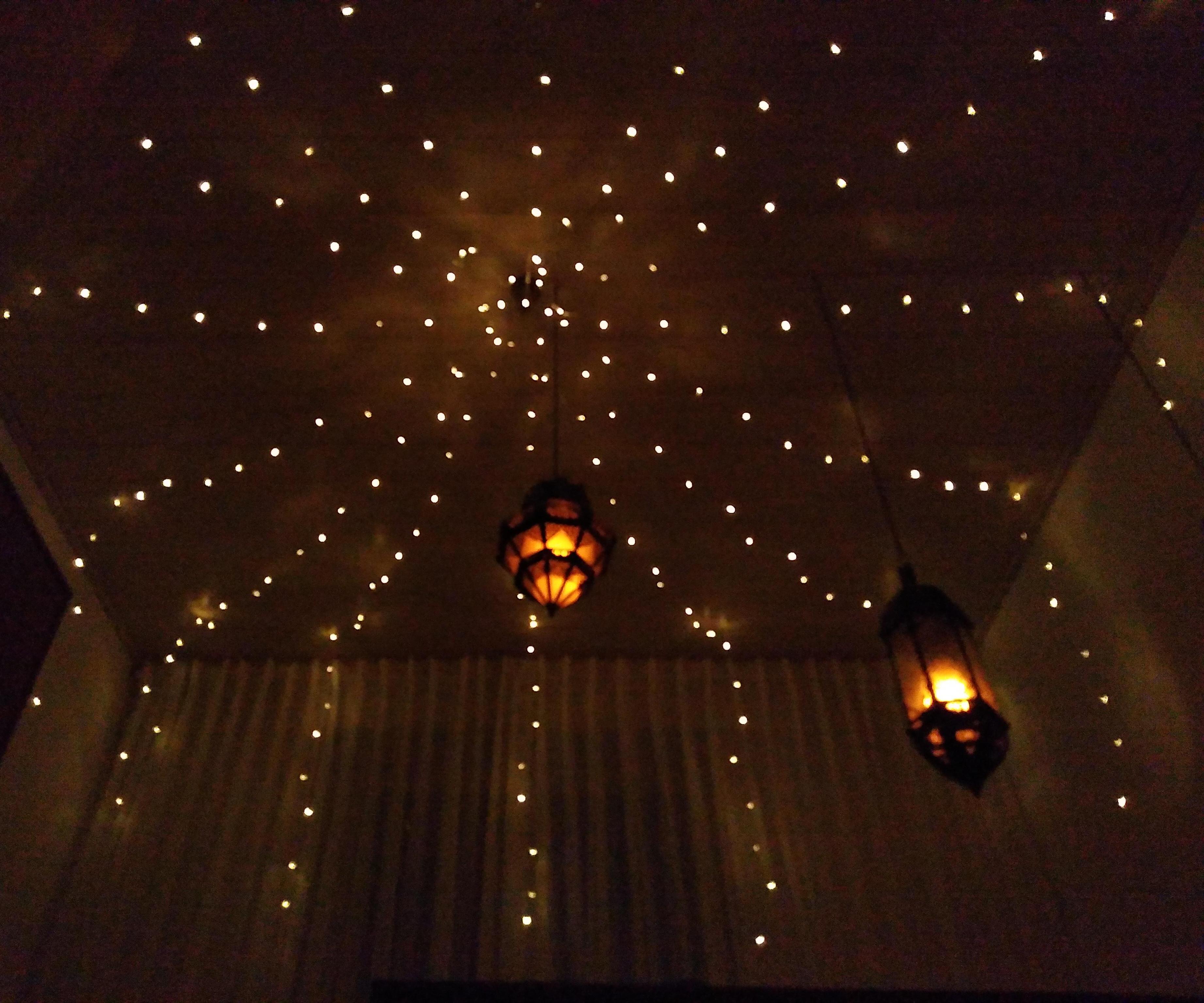 Cozy Bedroom Lighting 2 (Star LED Curtain)