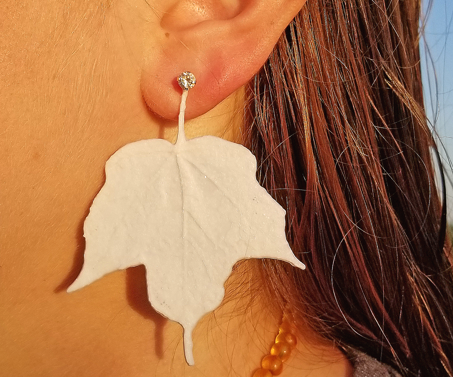 3D Print Maple Leaf Earrings!