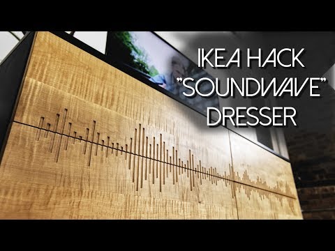 &ldquo;Soundwave&rdquo; Dresser / Media Center | DIY IKEA HACK | How to make your own Ikea doors