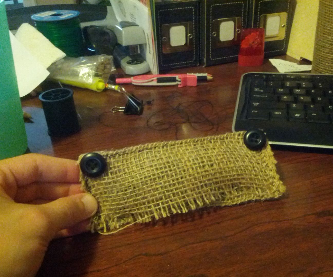 Burlap Sachet With Peppermint As Flea Repellent