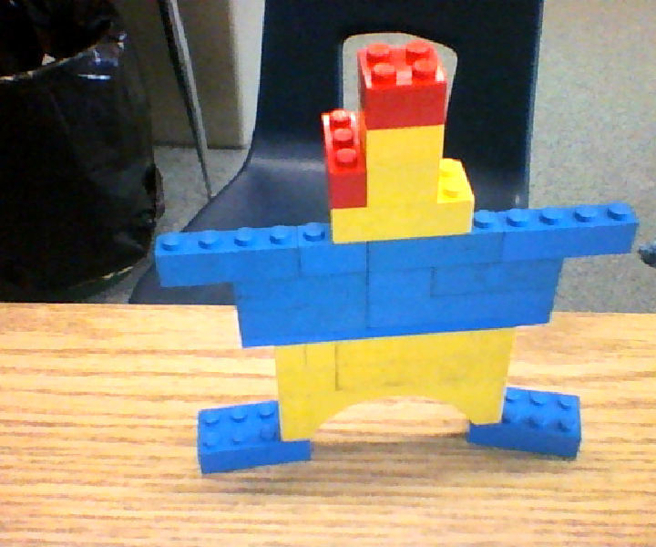 Lego Chicken With Clothes On
