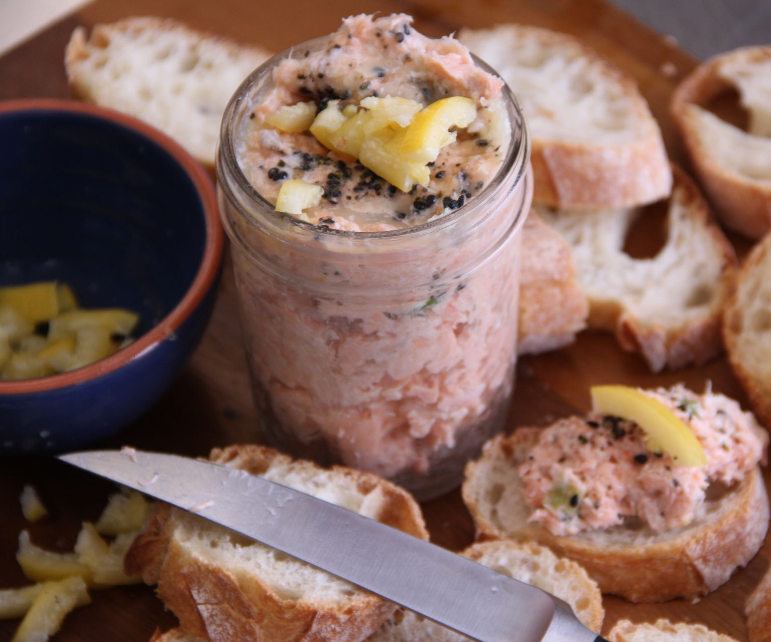 Salmon Rillettes