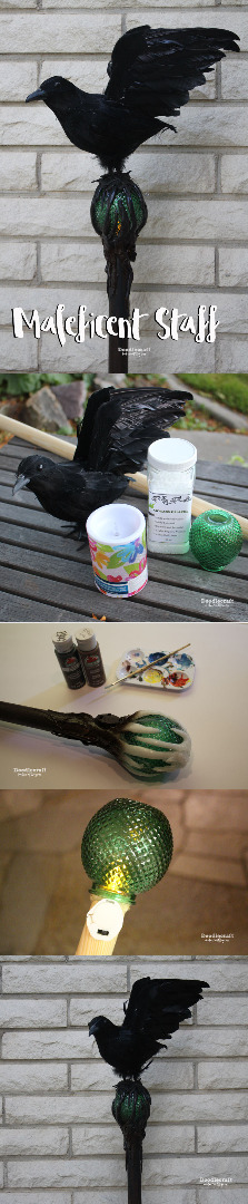 maleficent disney evil queen raven crown staff glowing orb diy easy to make halloween costume (1).jpg