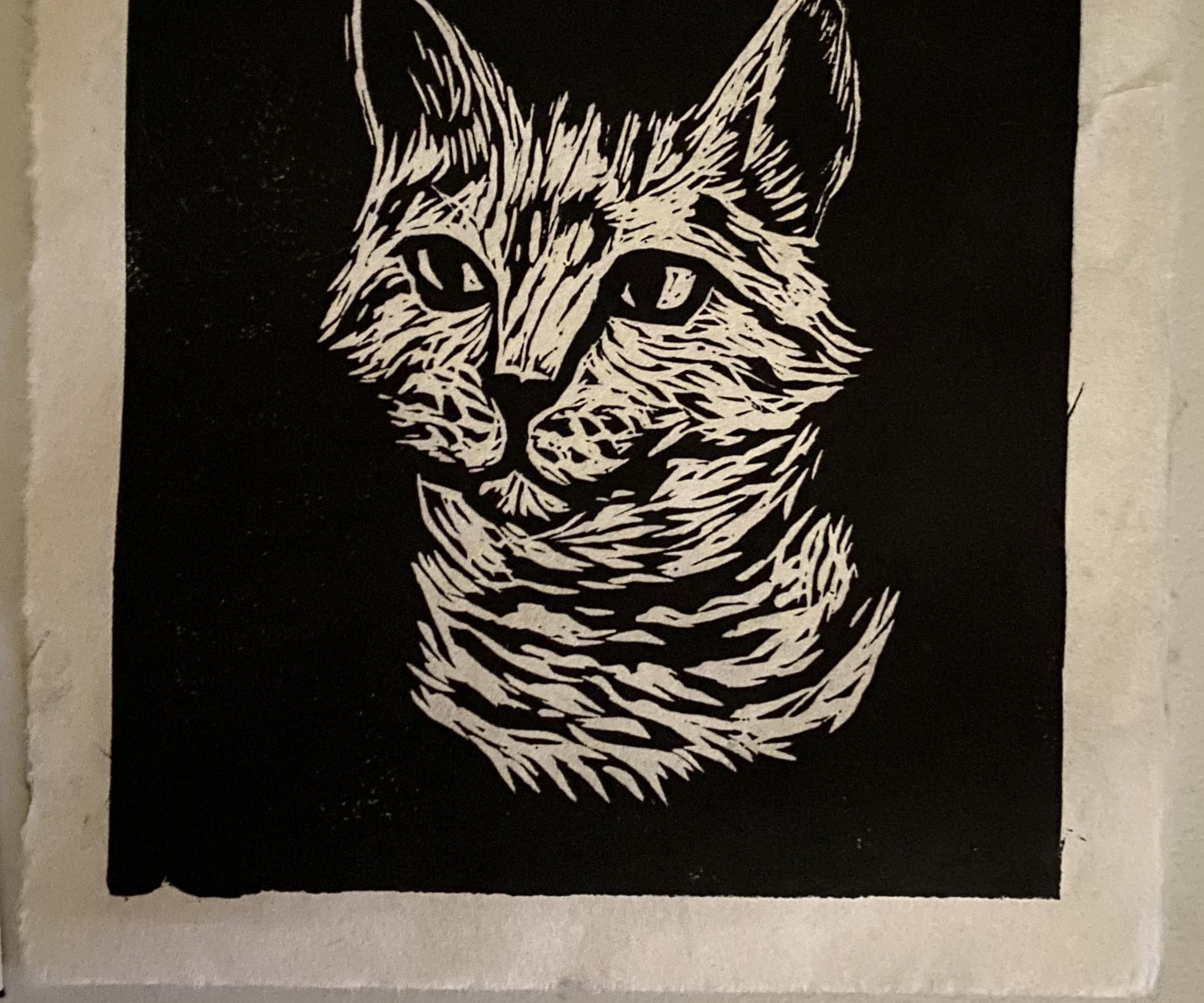 Making a Linocut Print From Start to Finish