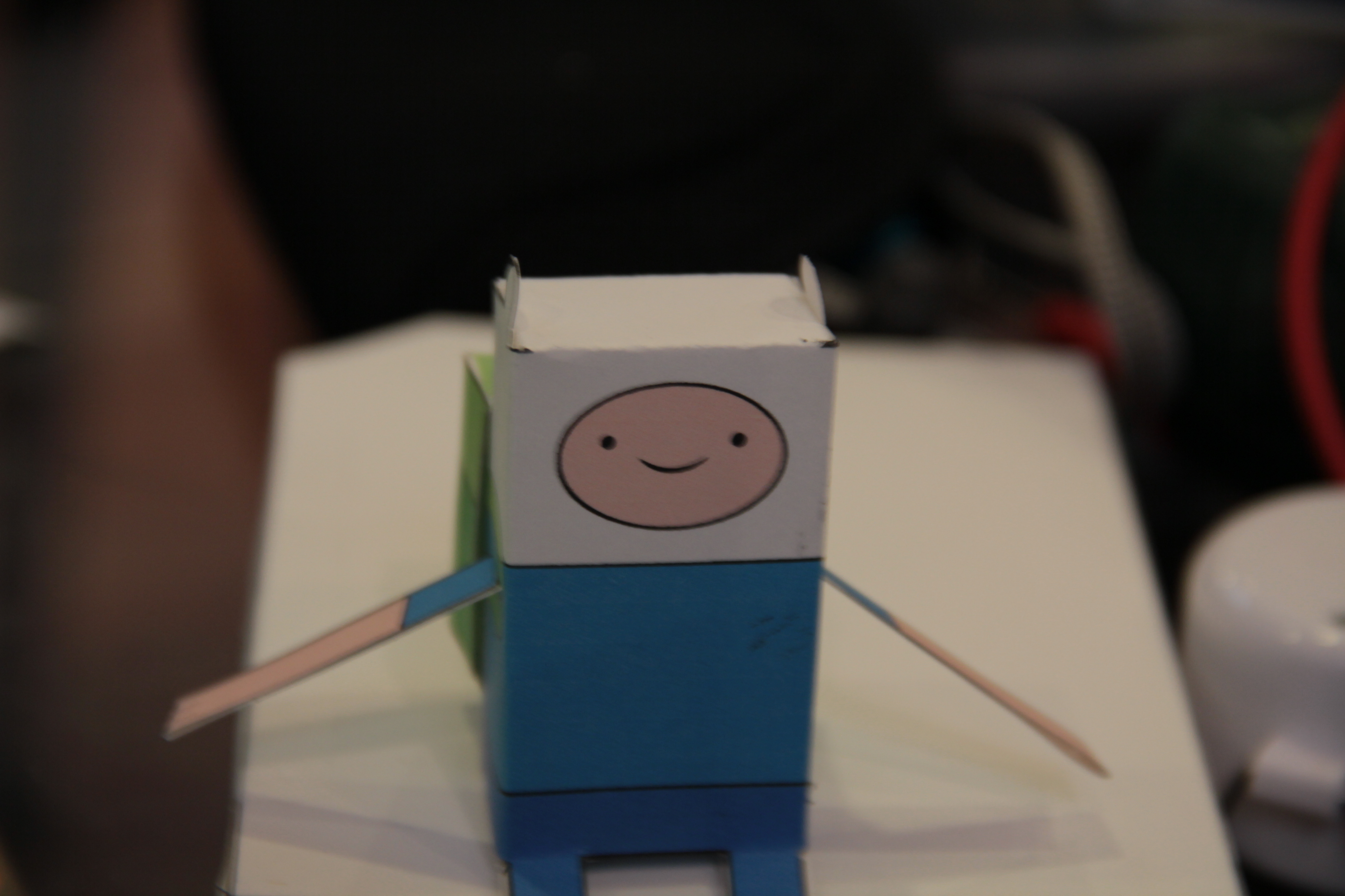 Papercraft Finn (Adventure Time)