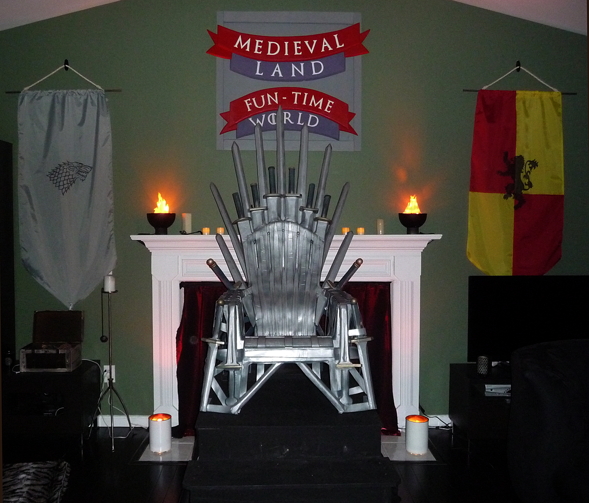 Make Your Own "Iron" Throne