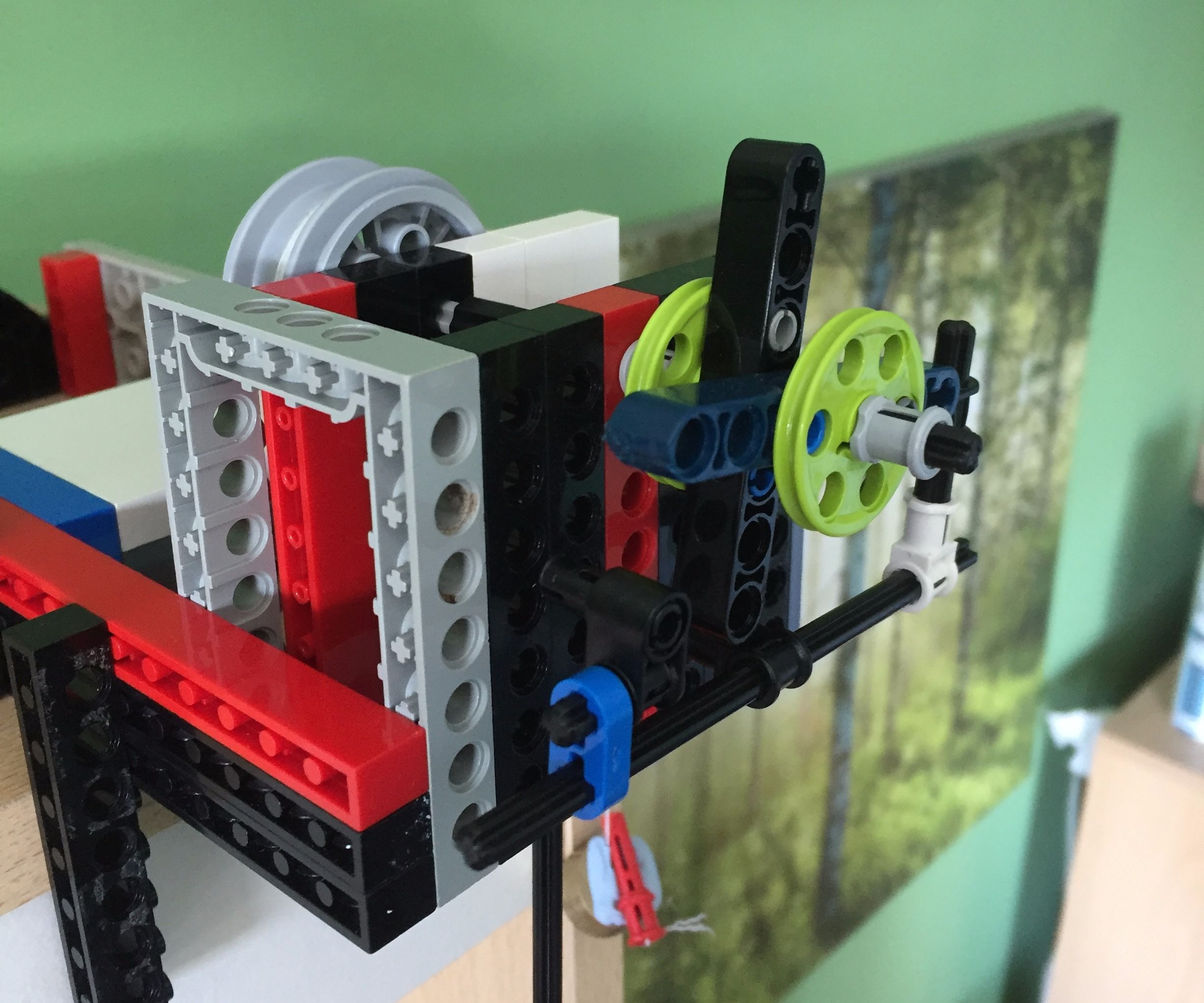 Lego Clock Escapement 