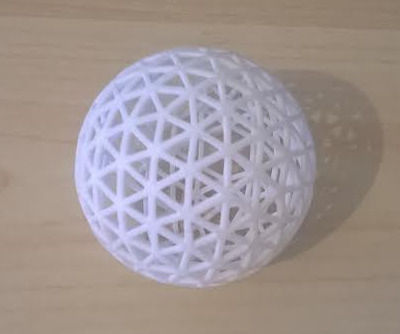 3D Printed Ping-Pong Ball