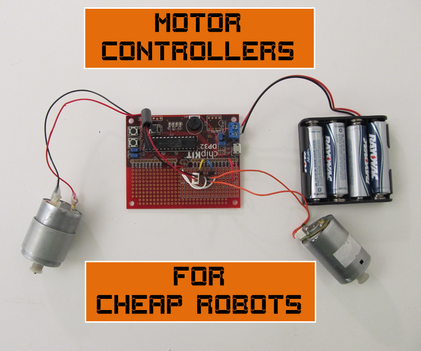 Motor Controllers for Cheap Robots