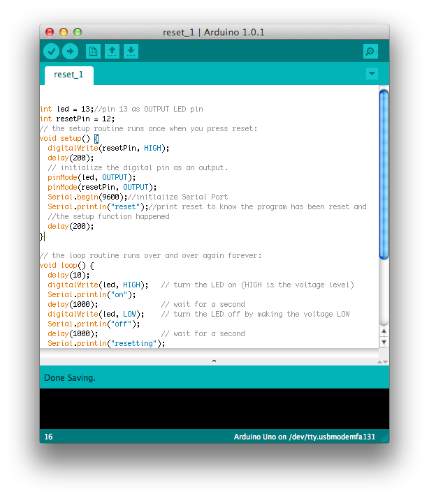 Two Ways to Reset Arduino in Software