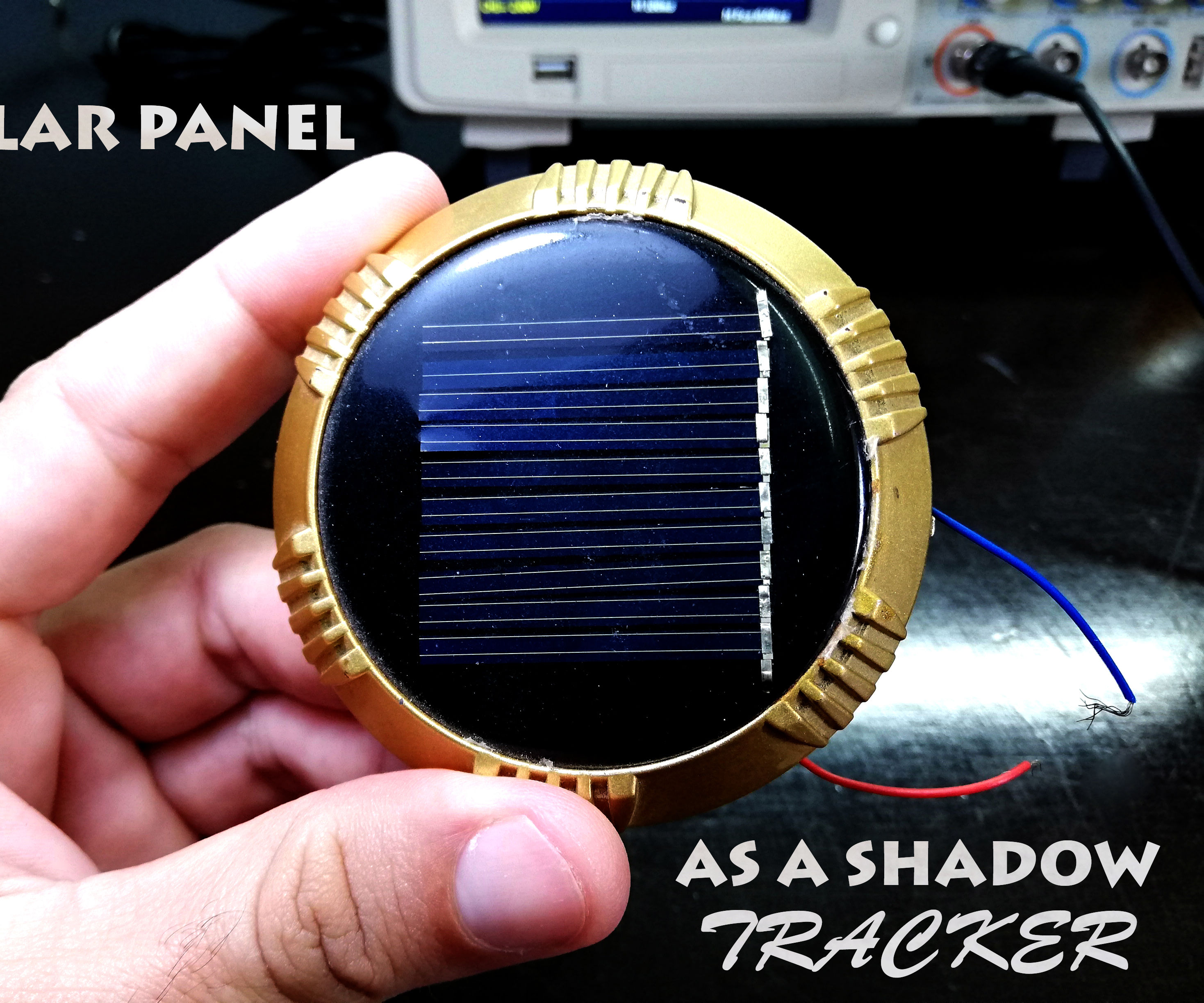 SOLAR PANEL AS a SHADOW TRACKER