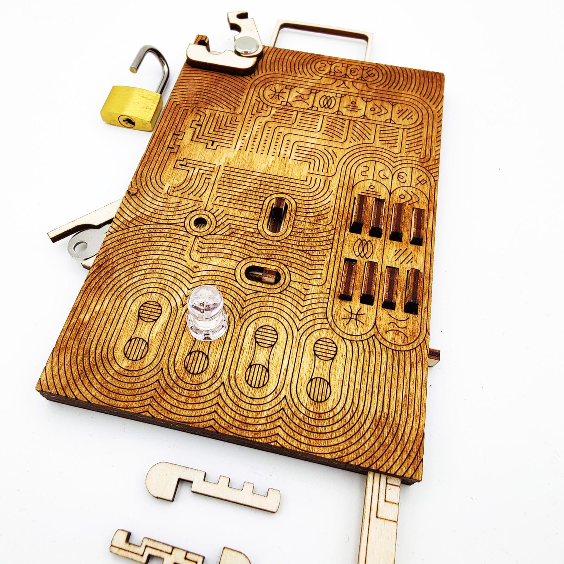 Sequential Discovery Puzzle Box