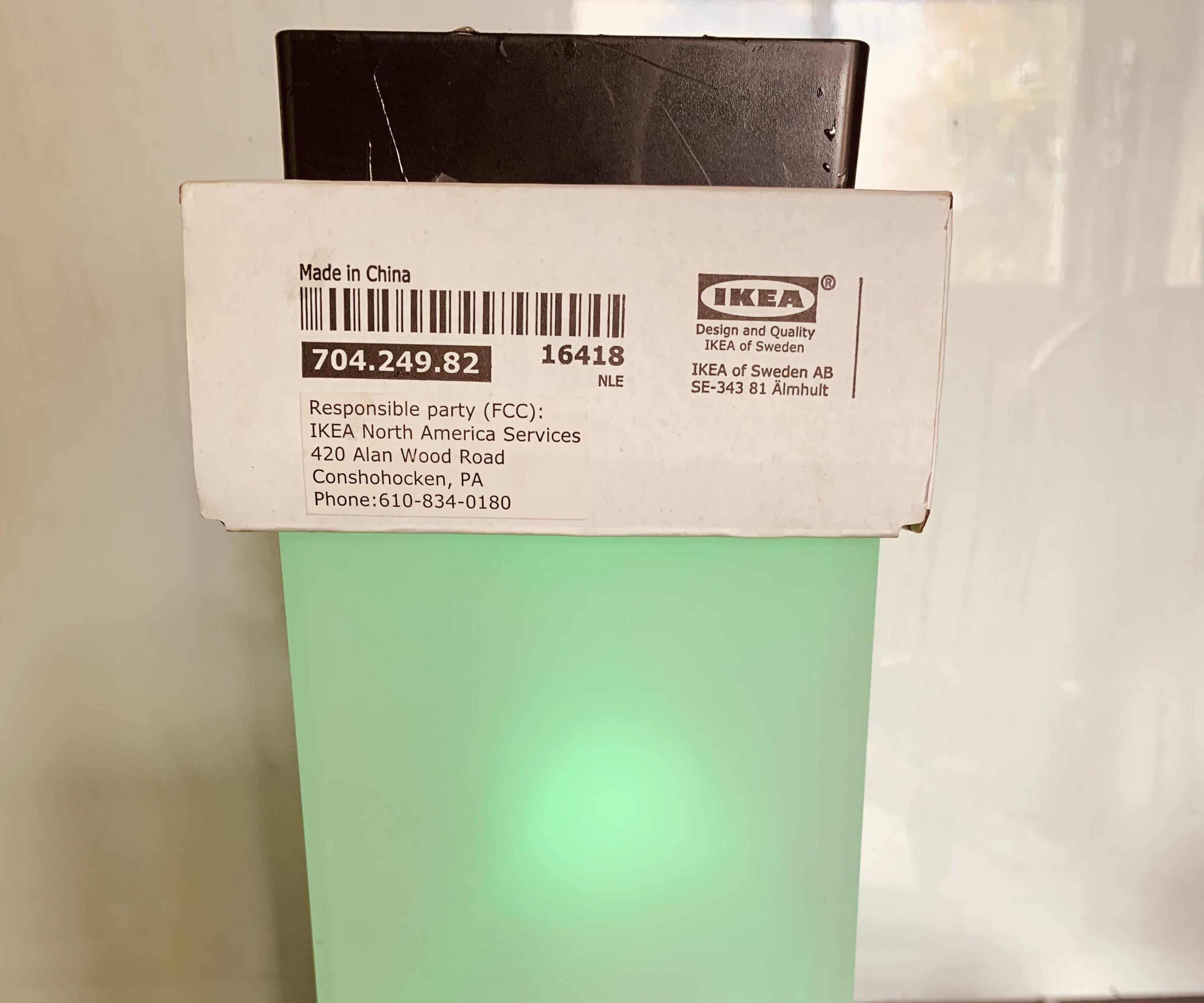 A Multicolored Lamp