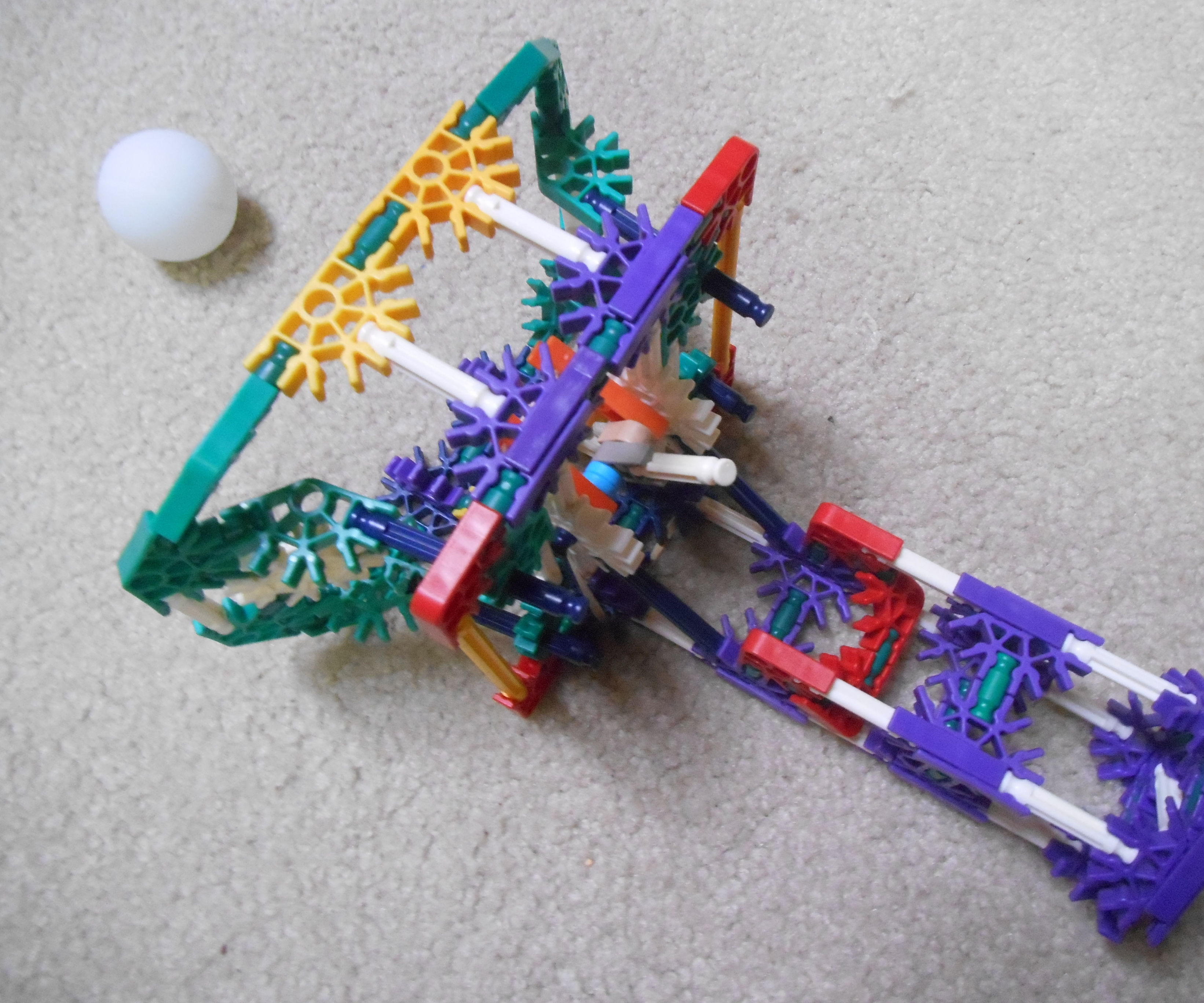 Knex Ping-Pong Ball Popper
