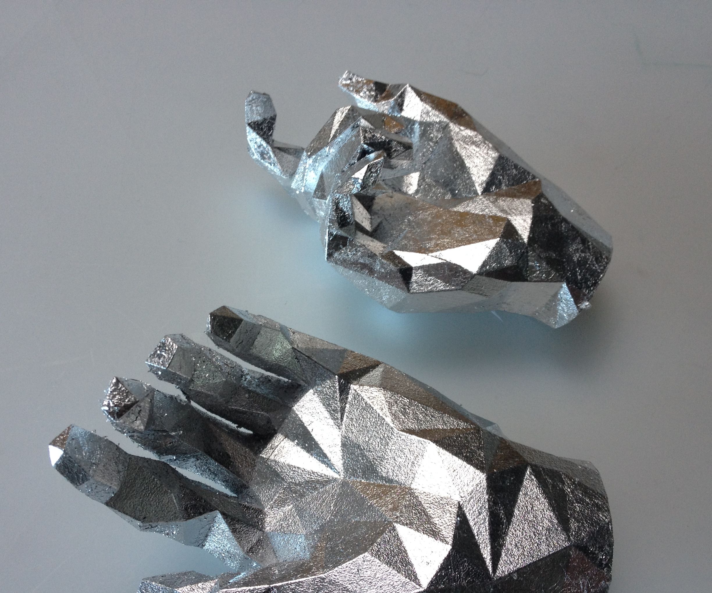 Silver Leaf a 3D Print