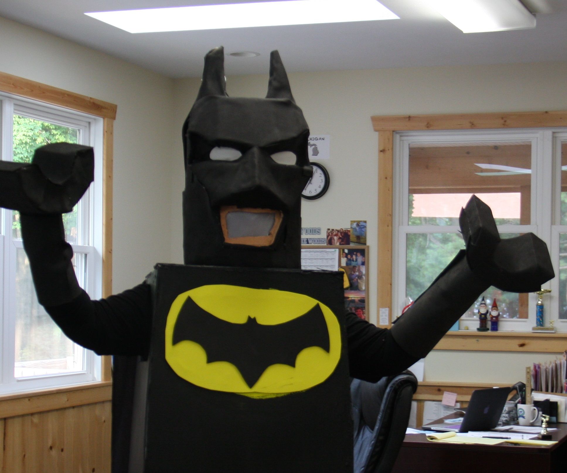 Lego Batman Costume on the Fast & Cheap!