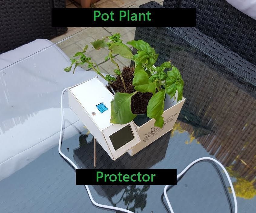 Pot Plant Monitor Powered by Arduino