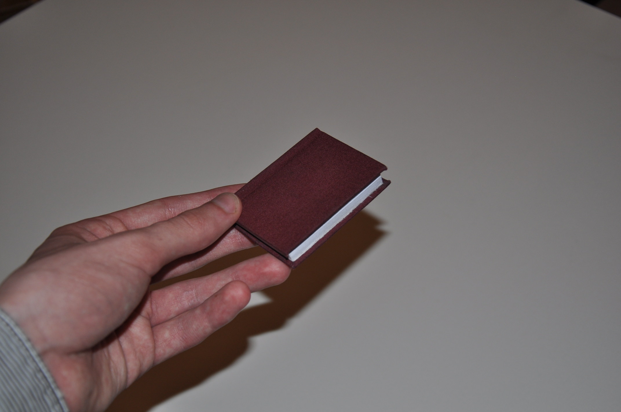 How to Bind a (real) Small Book