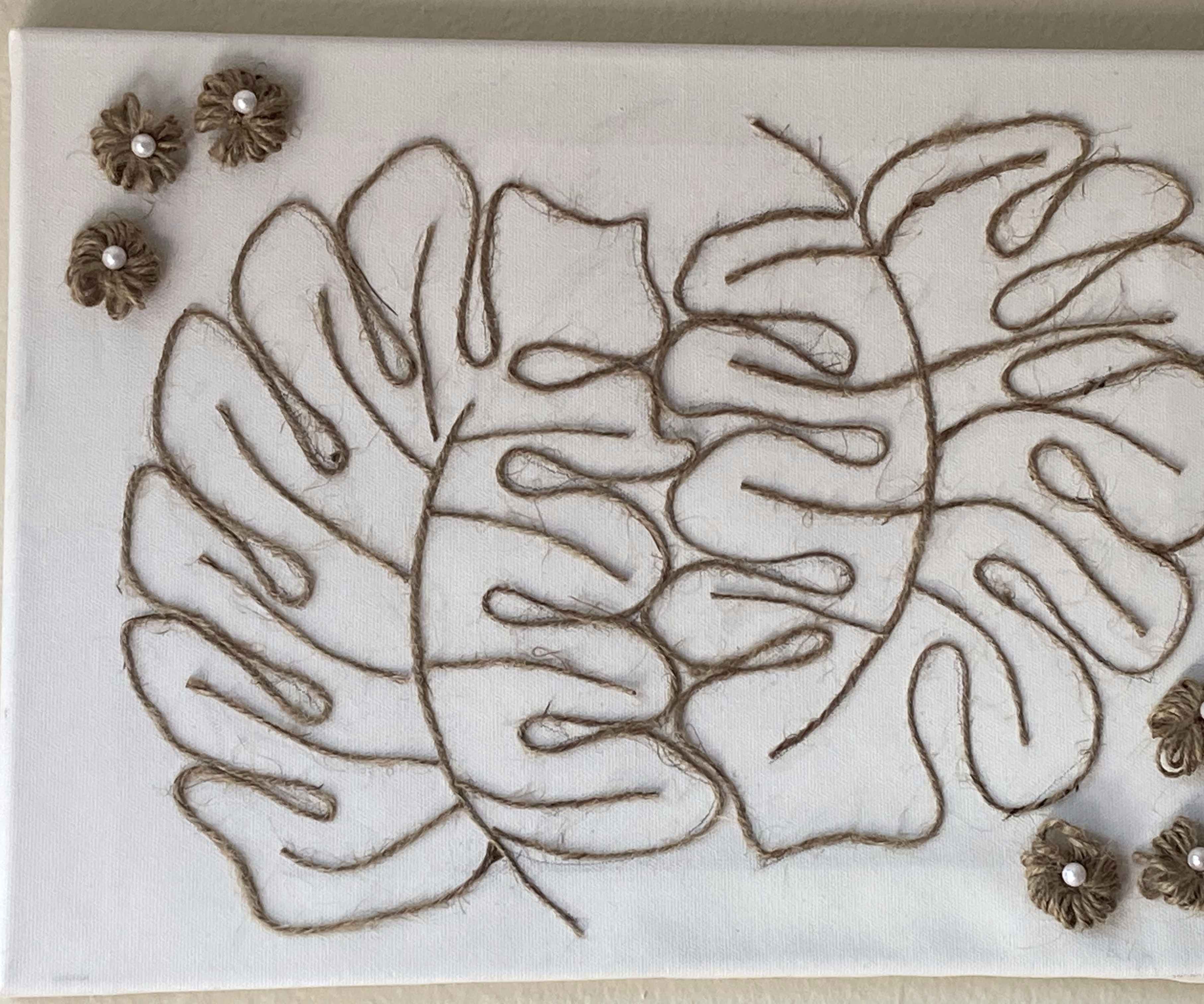 Handmade Jute Artwork