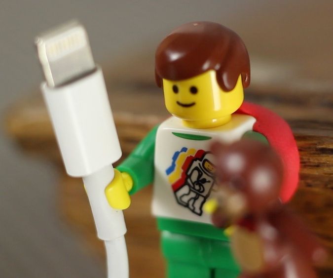 LEGO Hands Fit Cables Perfectly!