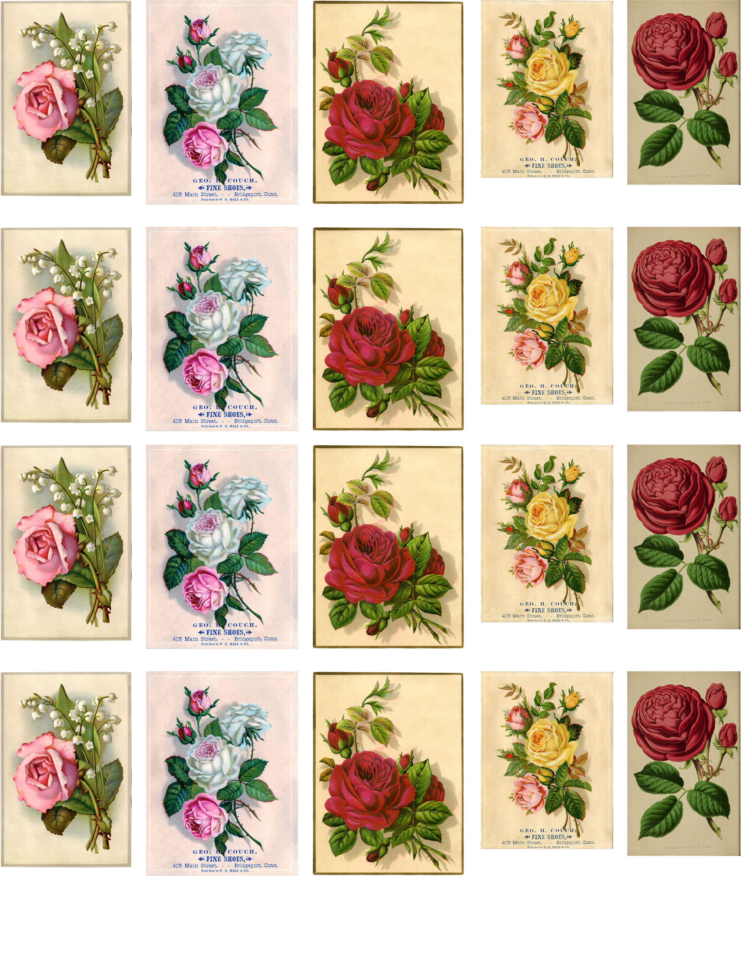 vintage style downton abbey craft Saint Valentine's day St. lace rose kraft paper and homemade handmade envelopes (13).jpg