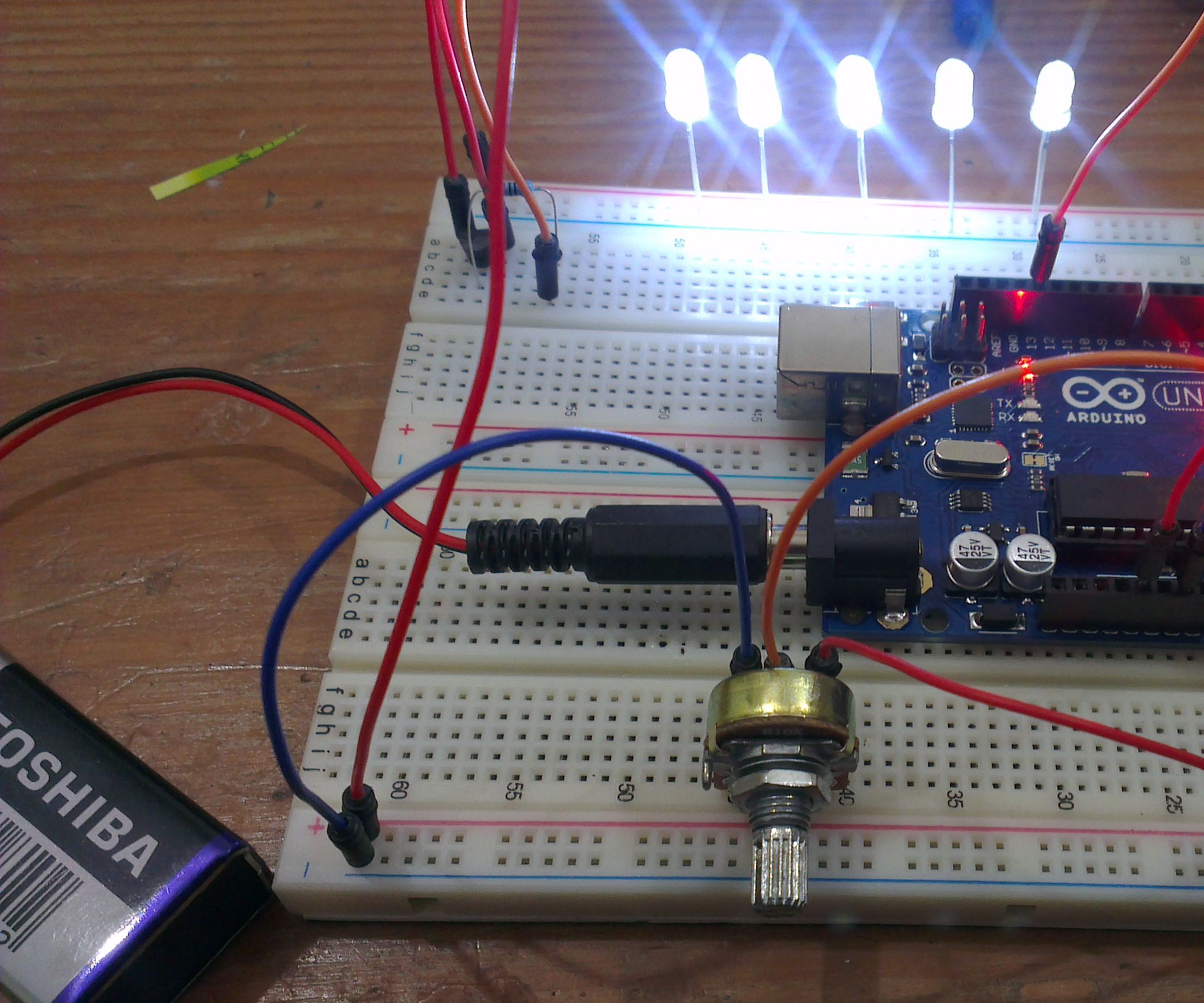 Arduino Strobe / Stroboscopic Lamp