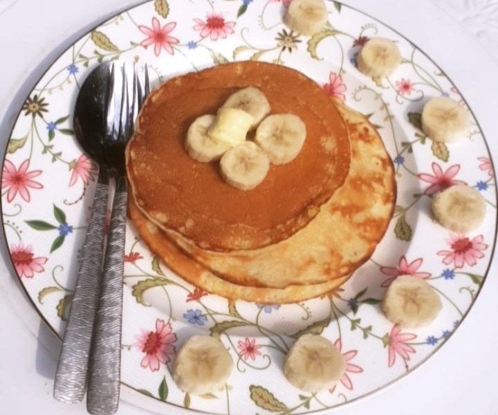 Homemade Pancakeu - 🥞 [banana Pancake 🍌]